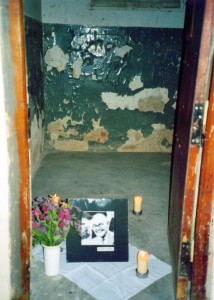 Martin Niemöllers Zelle in Dachau